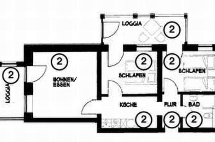 Appartement Villa Celia Sellin
