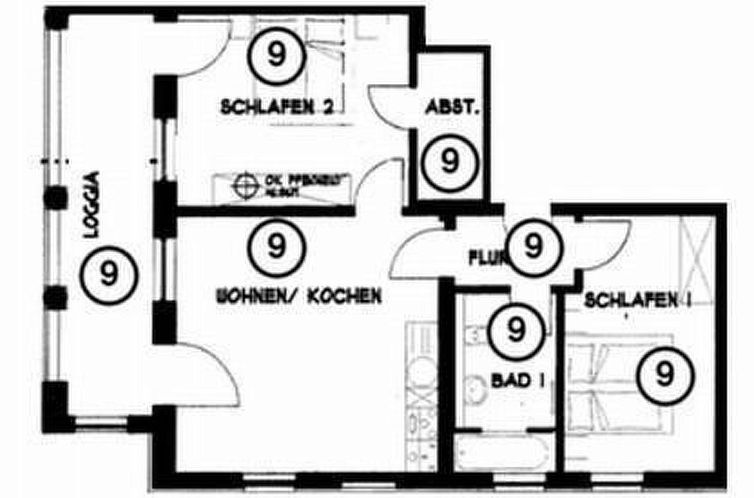 Appartement Villa Celia Sellin