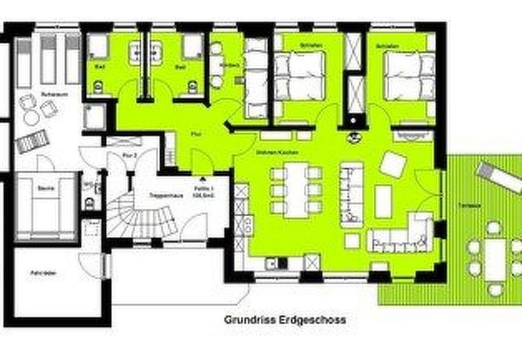 Appartement mit Terrasse in Sellin