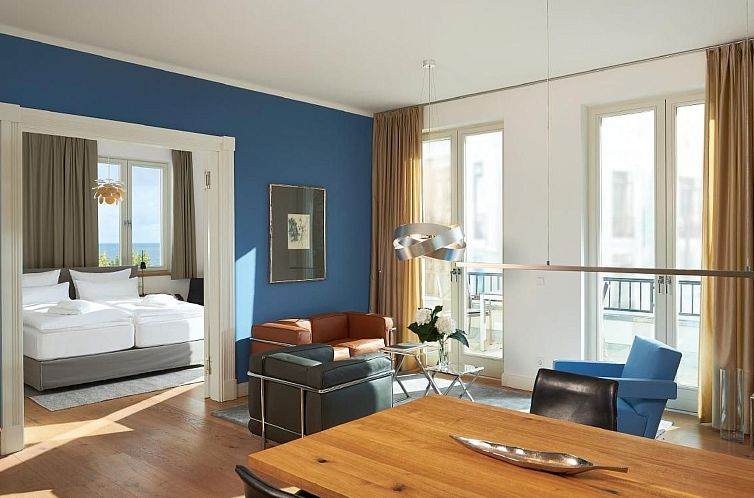 Appartement Strandnahe Ferienwohnung Meerselig mit Balkon