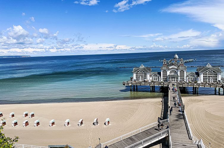 Appartement Strandnahe Ferienwohnung Meerselig mit Balkon