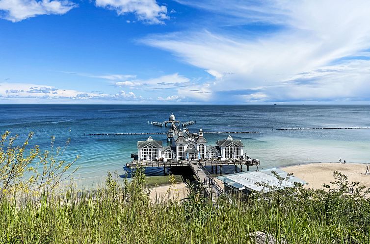 Appartement Strandnahe Ferienwohnung Meerselig mit Balkon