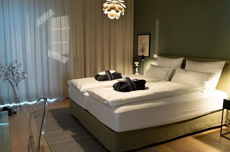 Appartement Gemütliche Wohnung mit Pool, Garten und Sauna