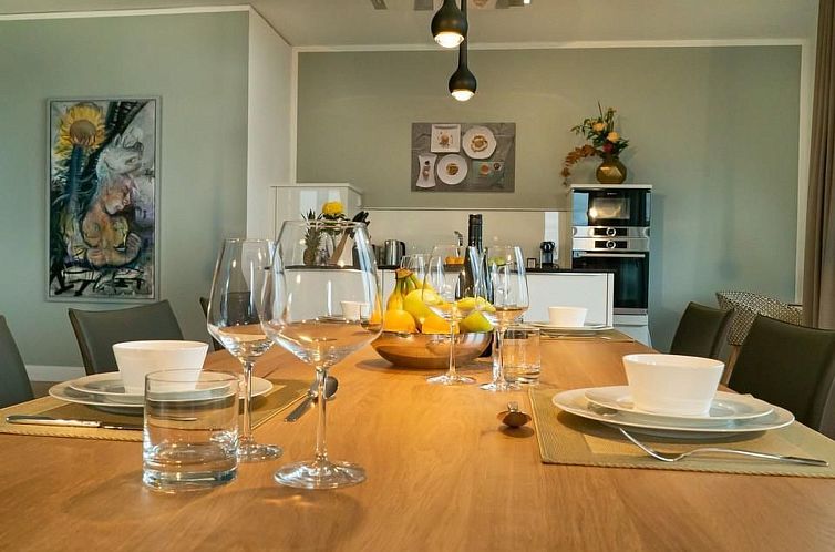 Appartement Gemütliche Wohnung mit Pool, Garten und Sauna