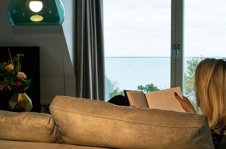 Appartement Gemütliche Wohnung mit Pool, Garten und Sauna