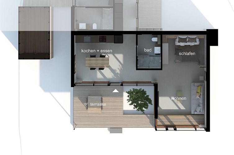 Appartement Design Ferienwohnung nienrausch 55m² Apartment 
