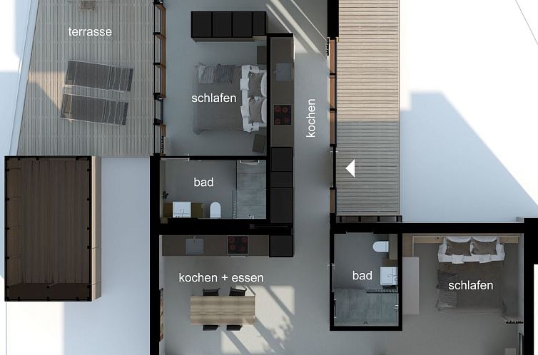 Vakantiehuis Ideal für Familie mit Kindern oder 2 Paare, G?