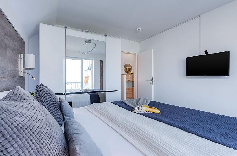 Appartement Fewo Kapitän James Cook, E-Ladesäule, Wasserbe