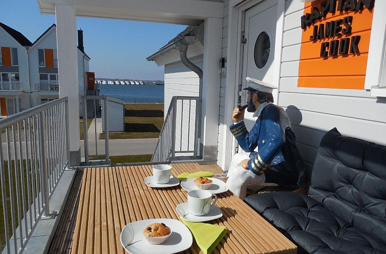 Appartement Fewo Kapitän James Cook, E-Ladesäule, Wasserbe