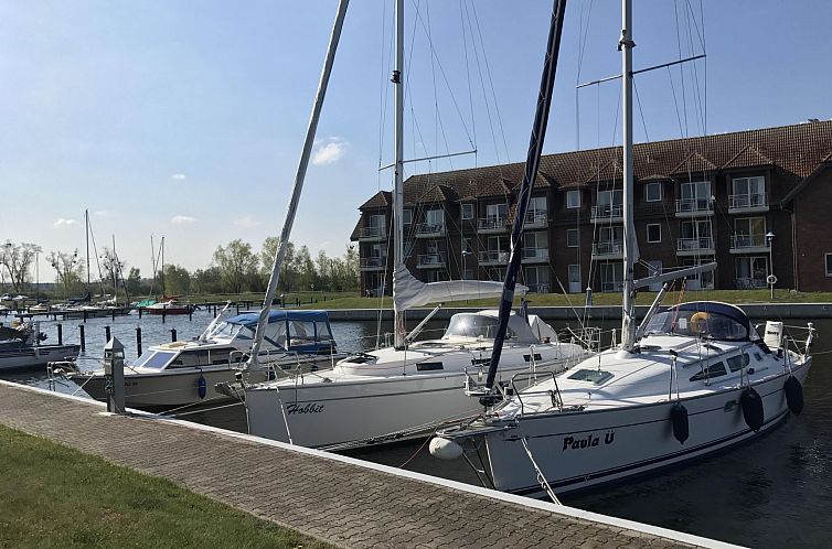 Appartement Wohnung an der Ostsee mit Blick auf den Yachthaf
