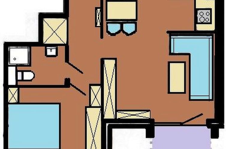 Appartement Wohnung an der Ostsee mit Blick auf den Yachthaf