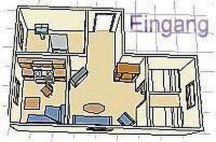 Appartement für bis zu drei Personen