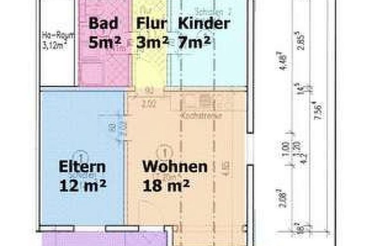 Appartement Gemütliche Wohnung mit Grill und Garten