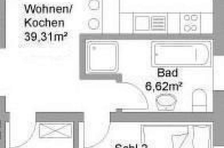 Appartement Wohnung im zweiten Obergeschoss des Gutshauses