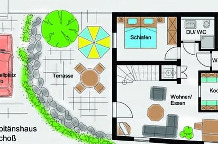 Vakantiehuis Kapitänshaus