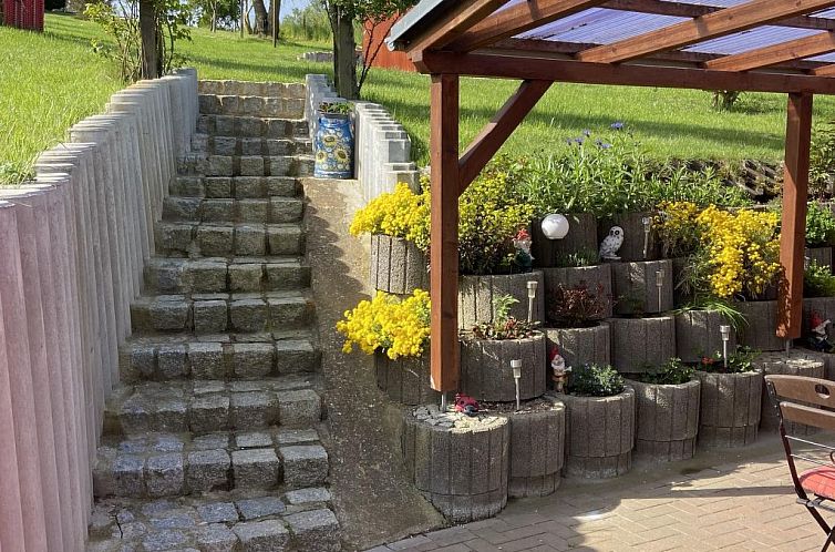 Appartement Überdachte Terrasse