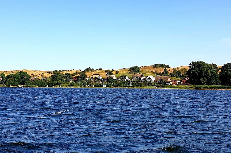 Vakantiehuis TRADITIONELLES REETDACHHAUS MIT SAUNA, KAMINOFE