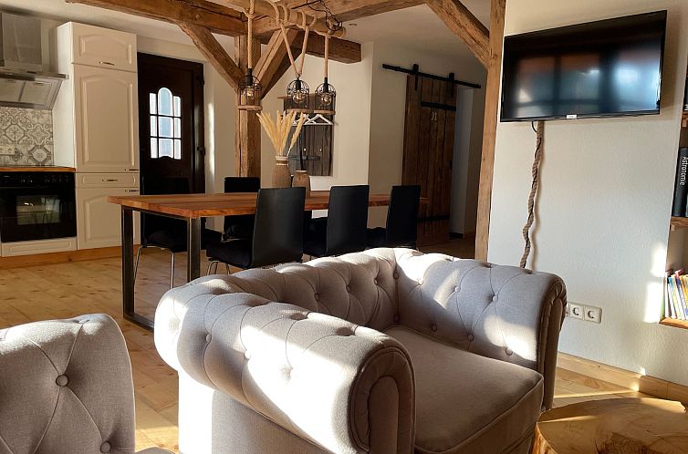 Vakantiehuis Tolles Ferienhaus in Altwarp mit Garten