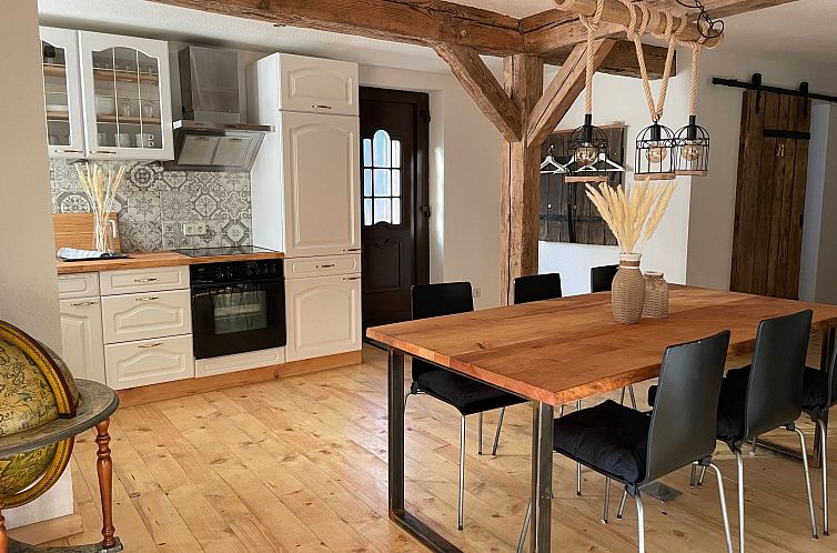 Vakantiehuis Tolles Ferienhaus in Altwarp mit Garten