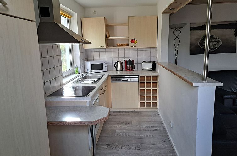 Vakantiehuis mit Terrasse mitten im Grünen