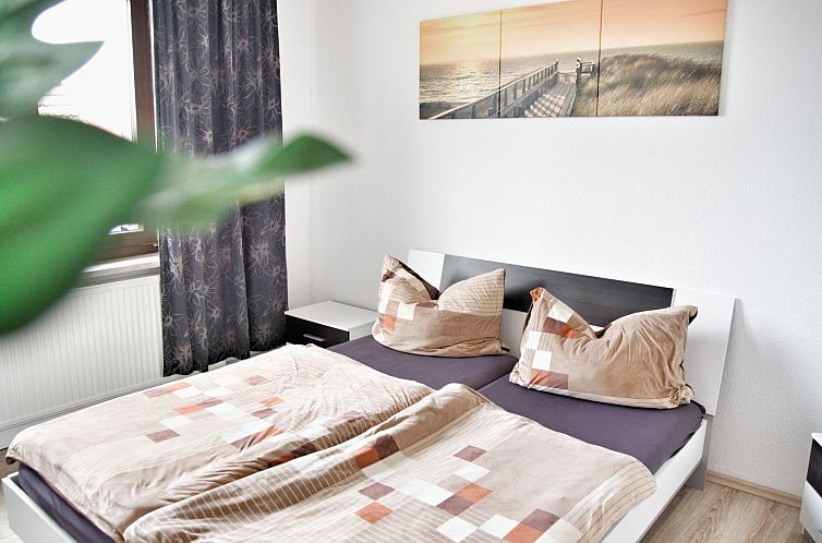 Appartement Wohnung in Mönkebude mit Terrasse und Grill