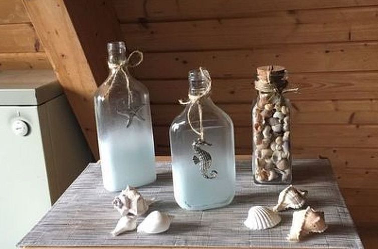 Vakantiehuis Spitzdachferienhaus mit Schwedenofen und Garten