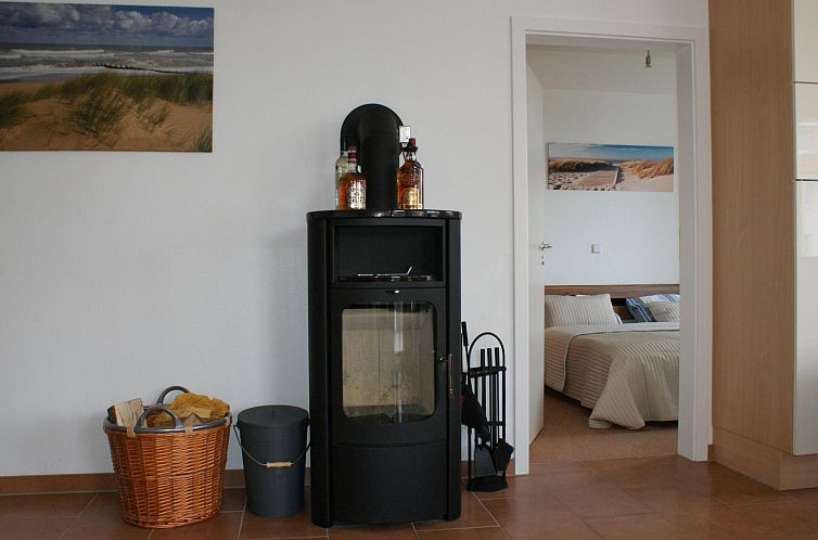 Appartement Wohnung in Strandnähe mit Sauna und Kamin