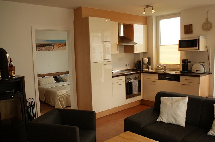 Appartement Wohnung in Strandnähe mit Sauna und Kamin