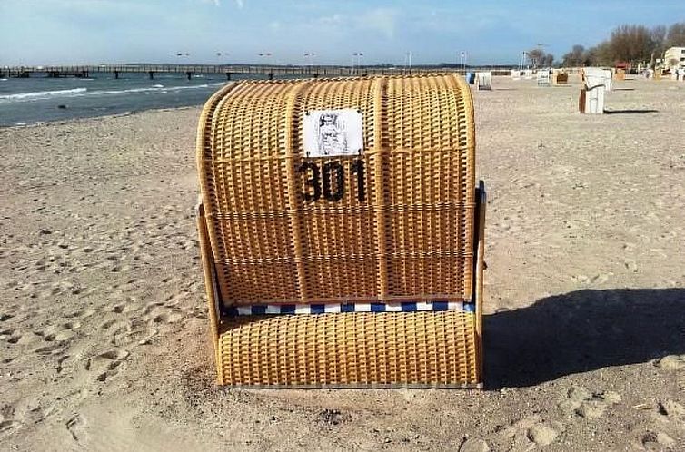 Appartement Wohnung in Strandnähe mit Sauna und Kamin