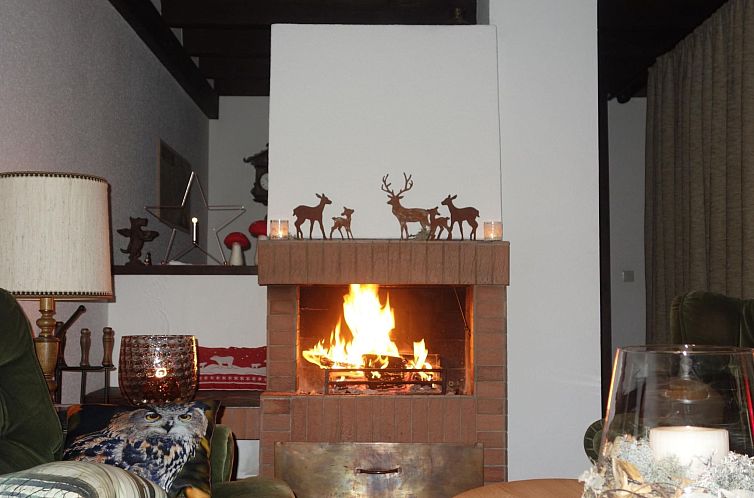 Vakantiehuis mit Terrasse und offenem Kamin