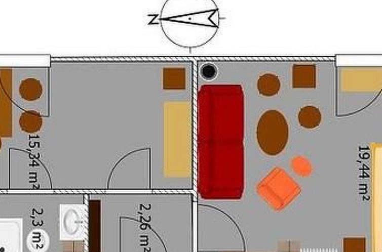 Appartement Gemütliche Ferienwohnung in Ilmenau