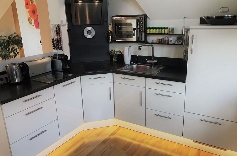 Appartement Stadtpark-Oase, ruhig, zentral, Balkon, Sauna