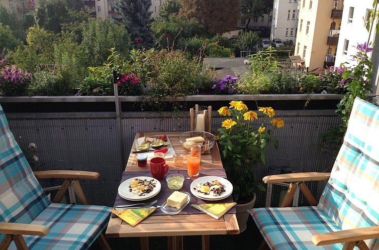 Appartement Stadtpark-Oase, ruhig, zentral, Balkon, Sauna