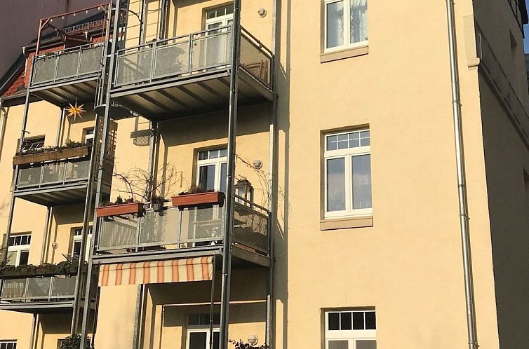 Appartement Stadtpark-Oase, ruhig, zentral, Balkon, Sauna
