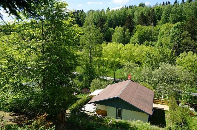 Enjoy peace and quiet at the Holiday Home in Langenbach, Thuringia, amidst beautiful green forests and serene landscapes.