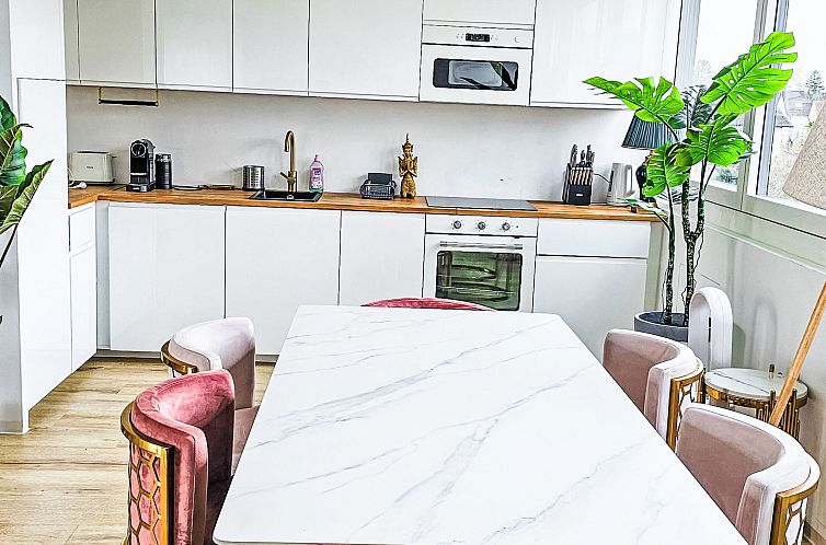 Appartement Luxus 80m² Dachgeschoss City Wohnung