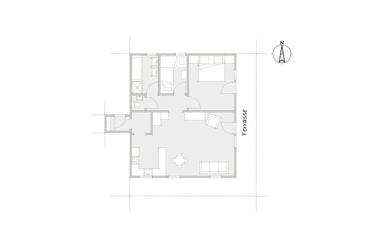 Appartement Wohnung Lusen