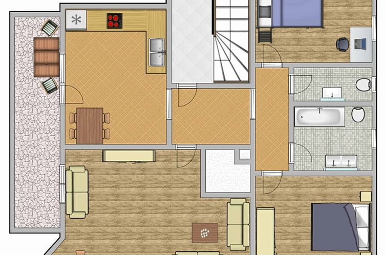 Appartement Appartement mit Garten in Garmisch Partenkirchen