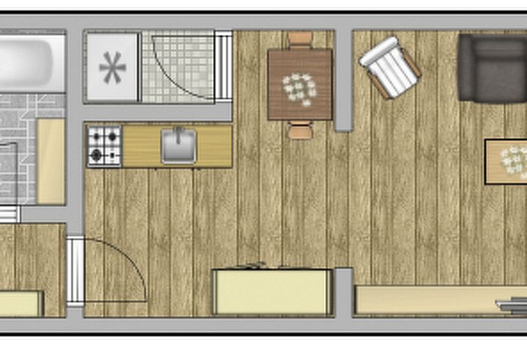 Appartement Gemütliche kleine Ferienwohnung
