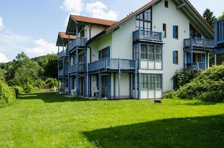 Appartement mit Balkon und Bergblick