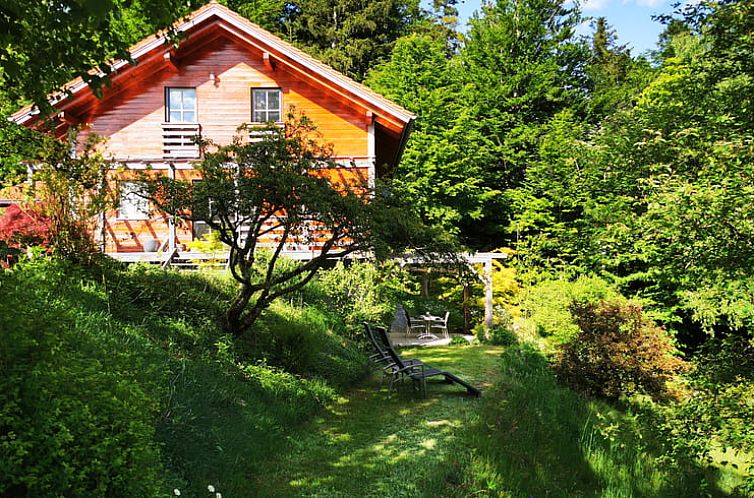 Gemuetliches Ferienhaus in Waldkirchen, Bayern, umgeben von Natur.
