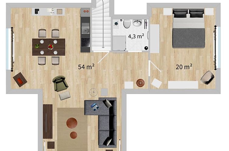 Huisje in Schönwald