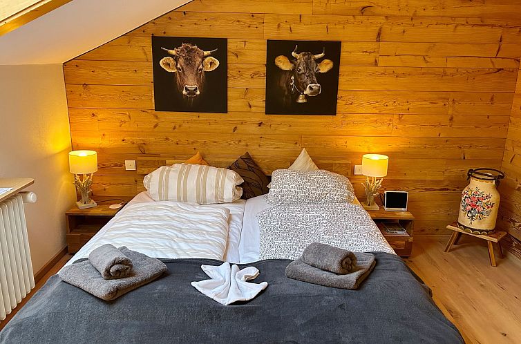 Appartement FeWO Allgäu Chalet - gemütliche Hüttenatmosph