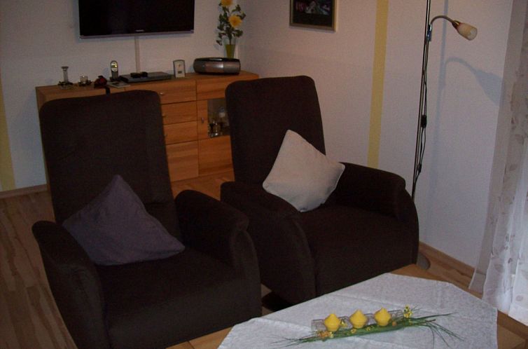 Appartement mit Balkon und schöner Fernsicht