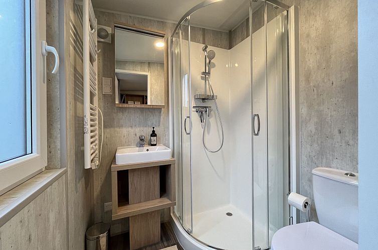 Vakantiehuis Tiny Haus mit schönem Seeblick