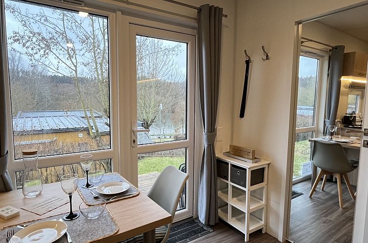 Vakantiehuis Tiny Haus mit schönem Seeblick