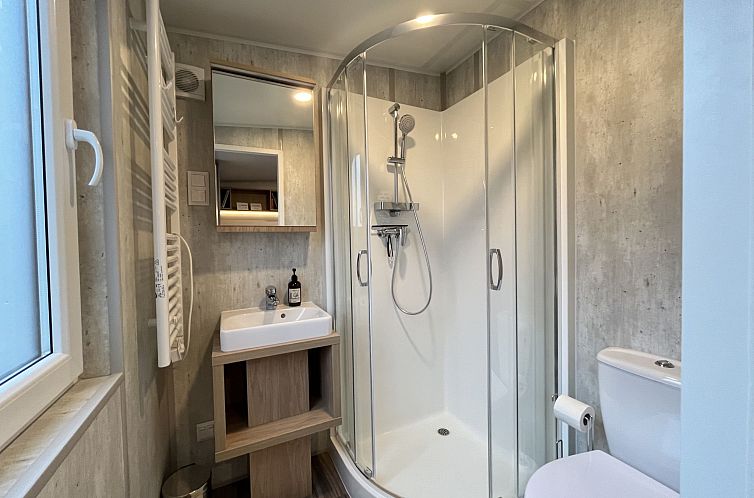 Vakantiehuis Tiny Haus mit schönem Seeblick