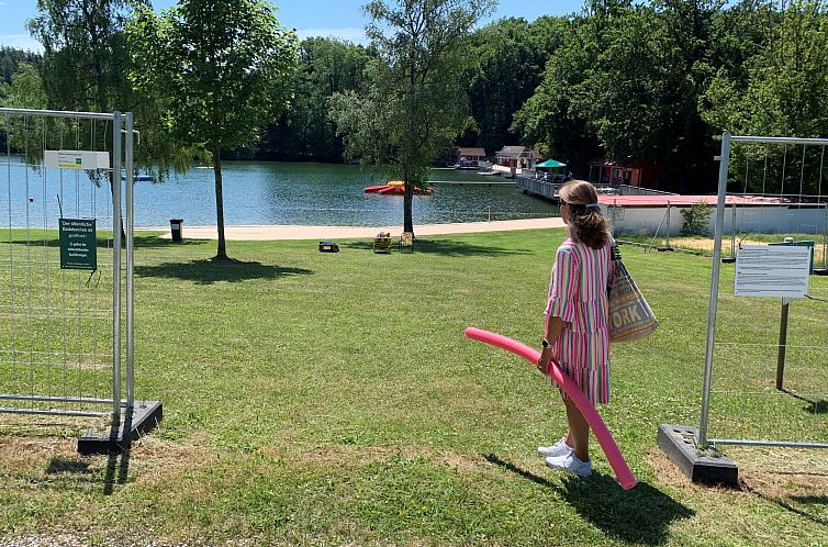 Vakantiehuis Tiny Haus mit schönem Seeblick