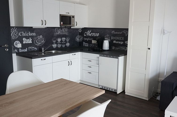 Appartement BayVista mit Balkon und Bergblick