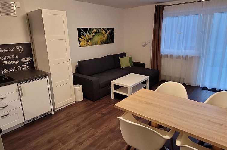 Appartement BayVista-Appartement mit Terrasse und Bergblick